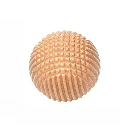 Wooden Massage Ball - Solid Palm Tool for Grip Strength & Muscle Relief, Deep Pressure Hand Trainer for Adults/Seniors